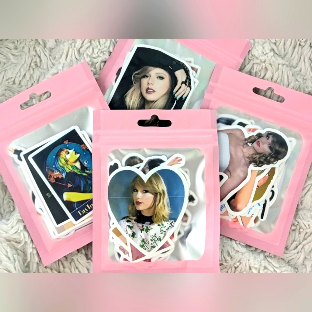 Taylor Swift grab bag of 25 stickers